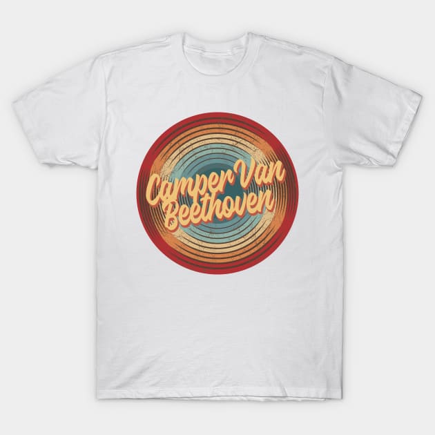 Camper Van Beethoven Vintage Circle T-Shirt by musiconspiracy